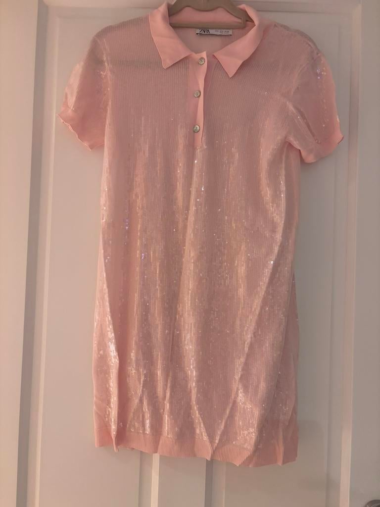 Zara zomer jurkje maat s, Nieuw, Ophalen of Verzenden, Roze, Maat 36 (S)