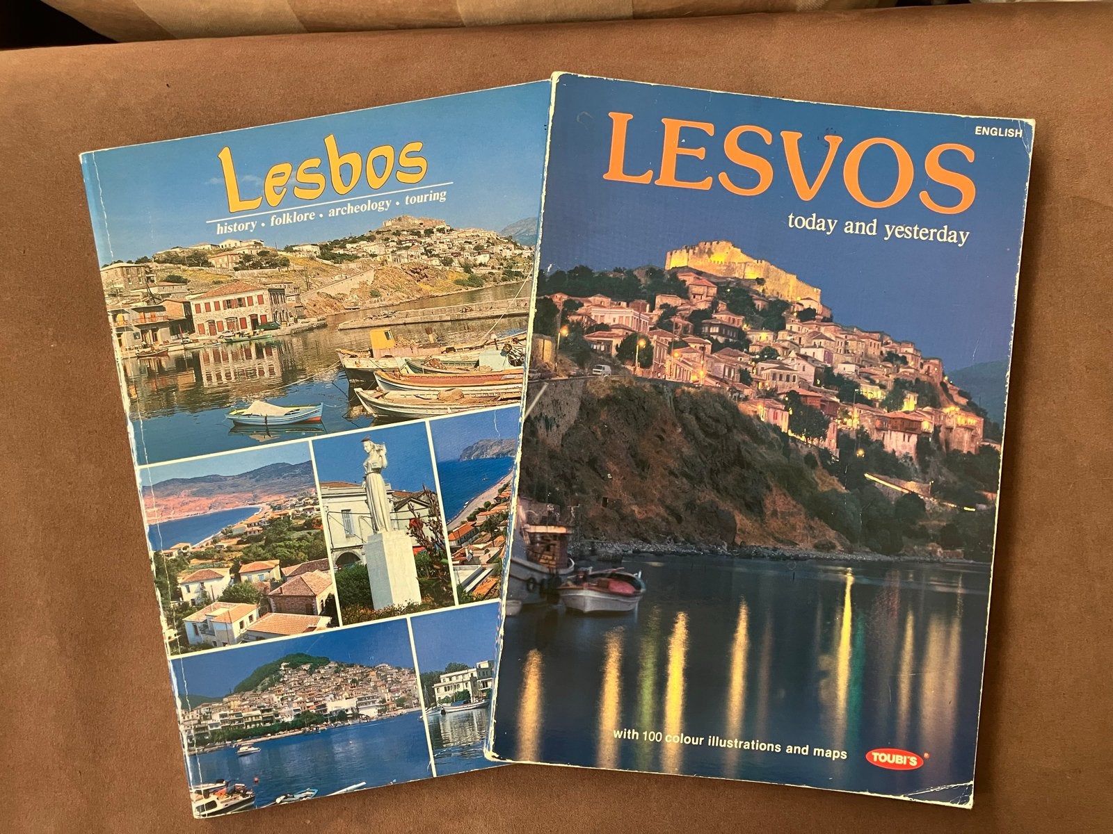 Lesbos Reisgidsen: Geschiedenis, Folklore & Toerisme, Boeken, Europa, Ophalen of Verzenden, Reisgids of -boek, Gelezen