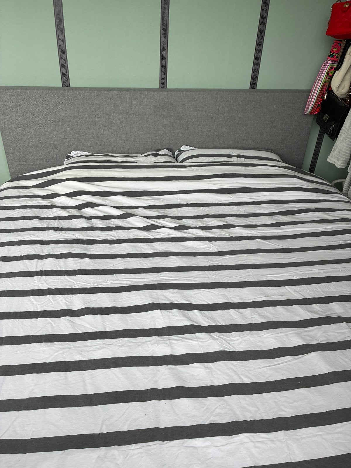 Boxspring 180x200 cm met topper en hoofdbord