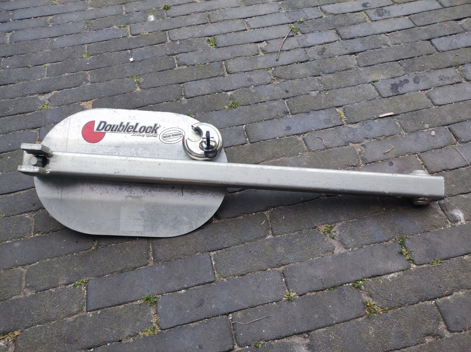 DoubleLock wielklem met abus slot, Auto diversen, Anti-diefstal, Gebruikt, Ophalen