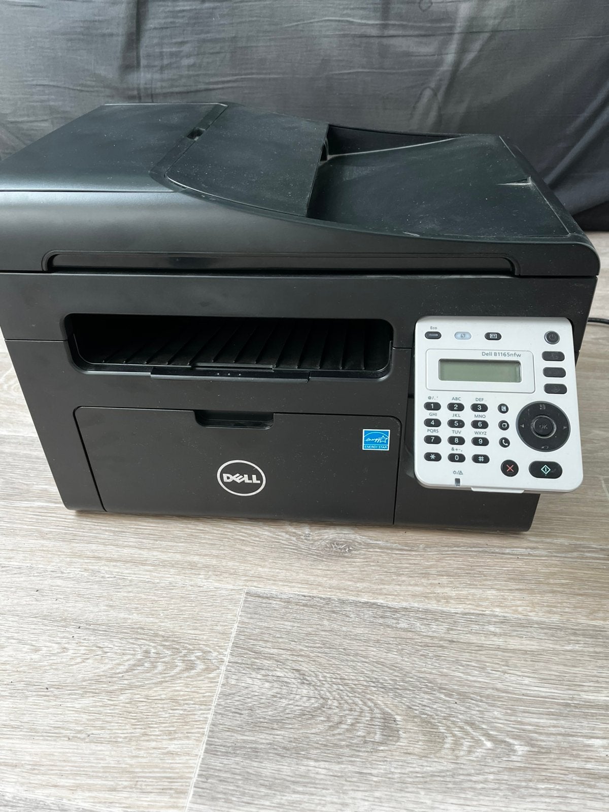 Dell B1165nfw netwerkprinter met extra toner, Computers en Software, Printers, Gebruikt, All-in-one, Laserprinter, Faxen, Draadloos
