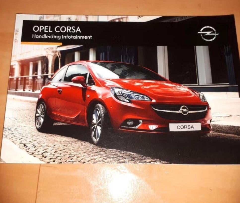 Corsa infotainment Intellilink CD3.0BT Opel instructieboekje, Verzenden