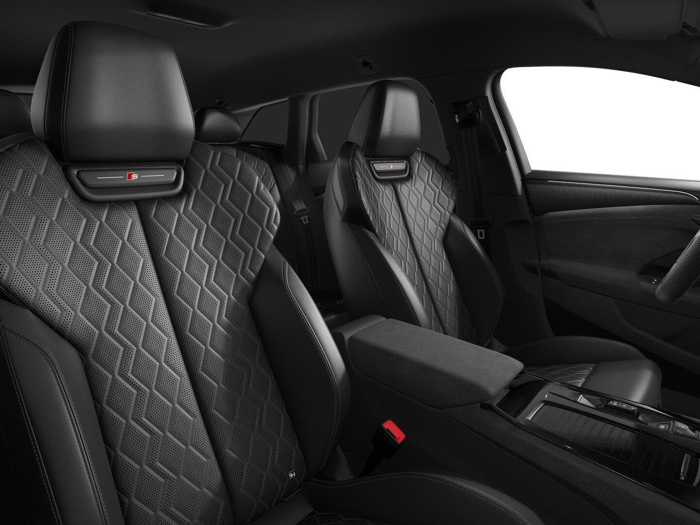 Audi A6 e-tron Avant S edition (C1) e-tron 83 kWh 210 kW / 2, Auto's, Achterwielaandrijving, Verwarmde buitenspiegels, Zwart, Beige