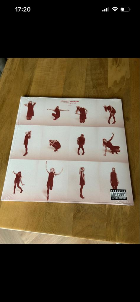 Ariana Grande - Eternal Sunshine Rood Vinyl Cover 3, Ophalen of Verzenden, 12 inch, Nieuw in verpakking, Colored vinyl