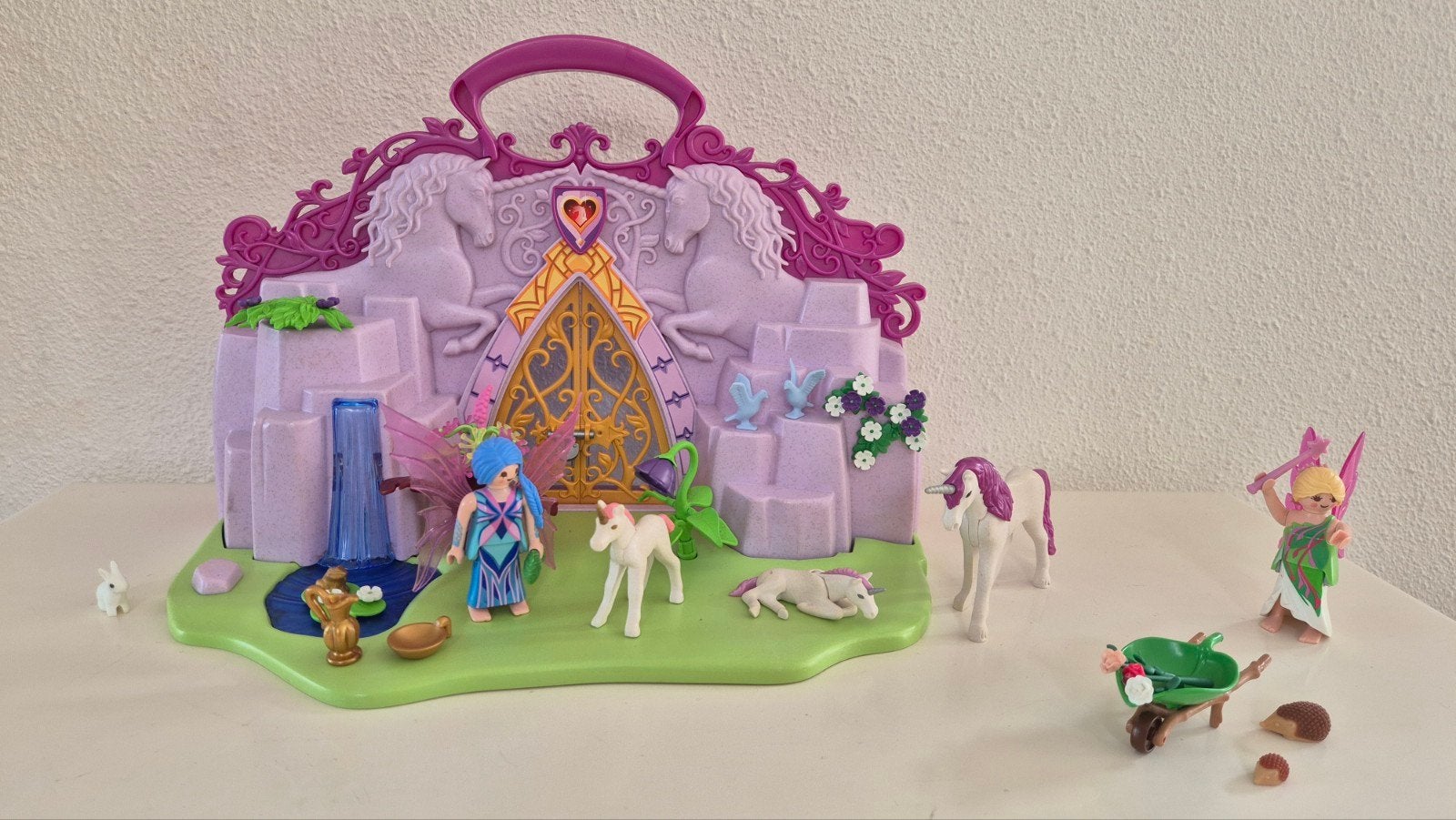 Playmobil Fairies/Feeën - Eenhoornkoffer Feeënland (6179), Kinderen en Baby's, Speelgoed | Playmobil, Ophalen of Verzenden, Complete set