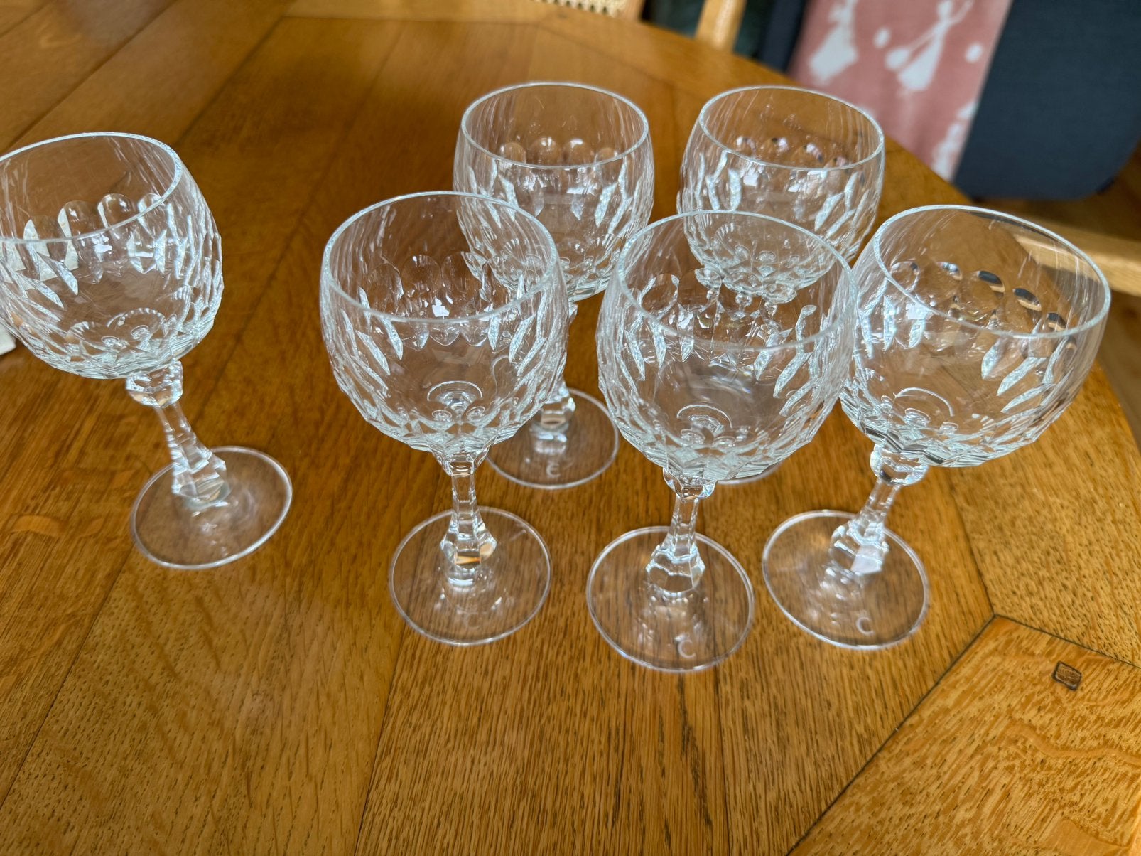 Kristallen glazen., Antiek en Kunst, Antiek | Glas en Kristal, Ophalen of Verzenden