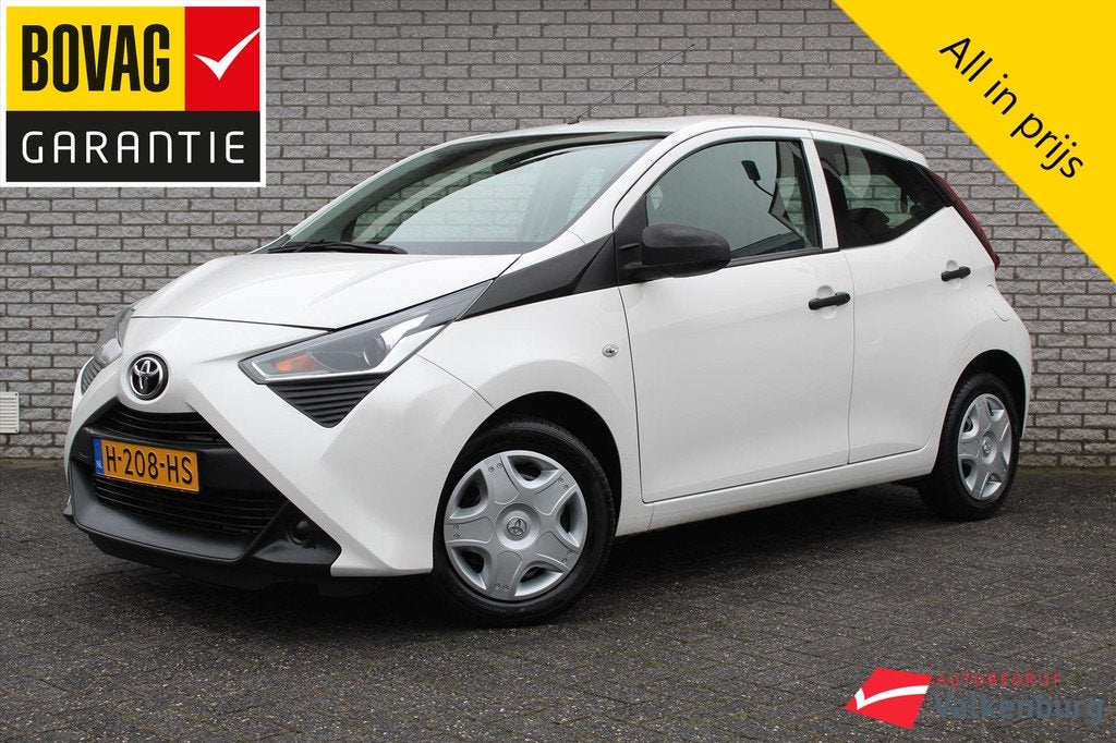 TOYOTA Aygo 1.0 VVT-i x-fun | 5-dr | Org NL | NAP | Airco |, Auto's, Voorwielaandrijving, 12 maanden, Stof, Gebruikt