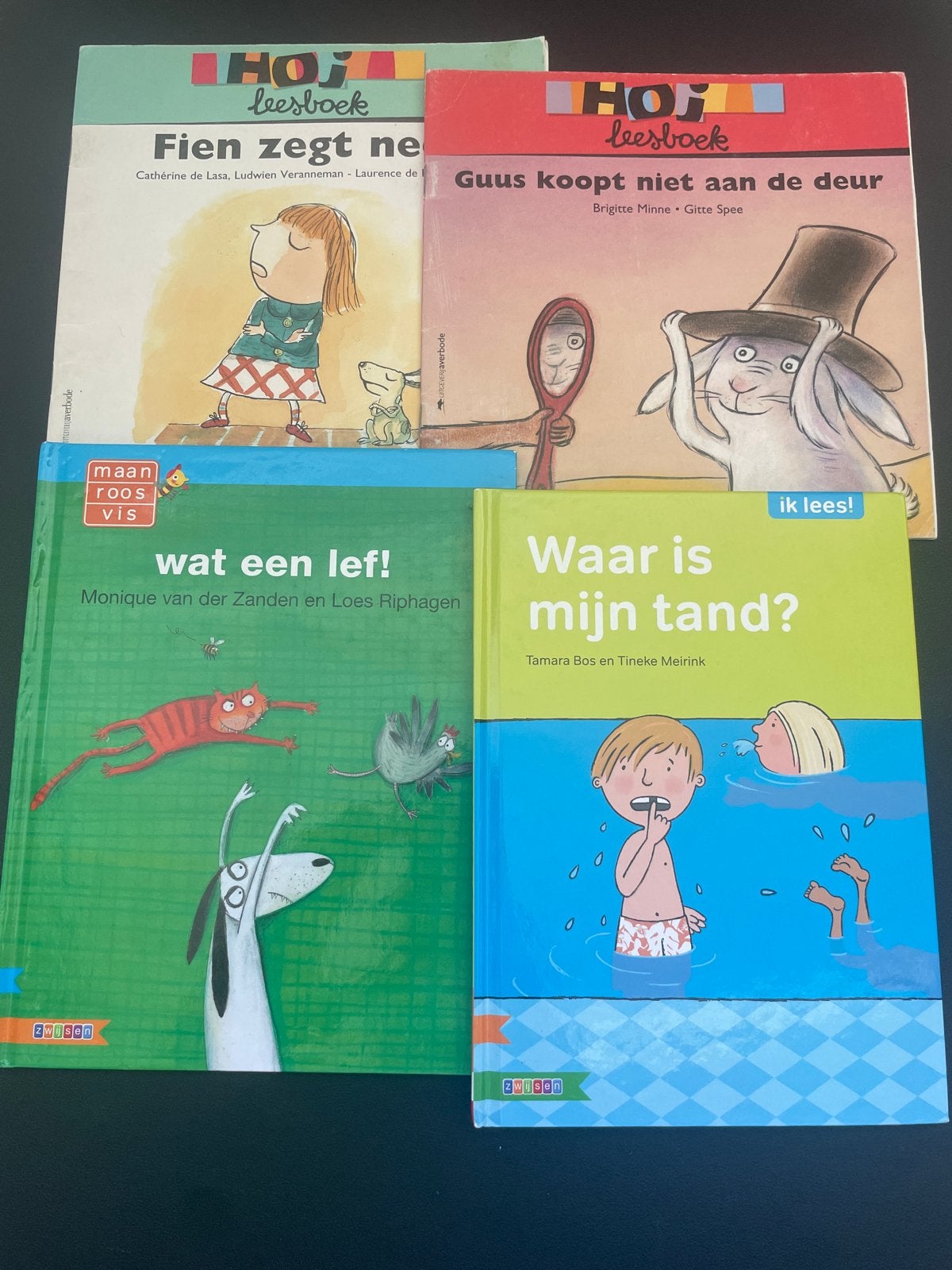 4 leren lezen kinderboeken - zwijsen, Ophalen, Gelezen, Fictie algemeen