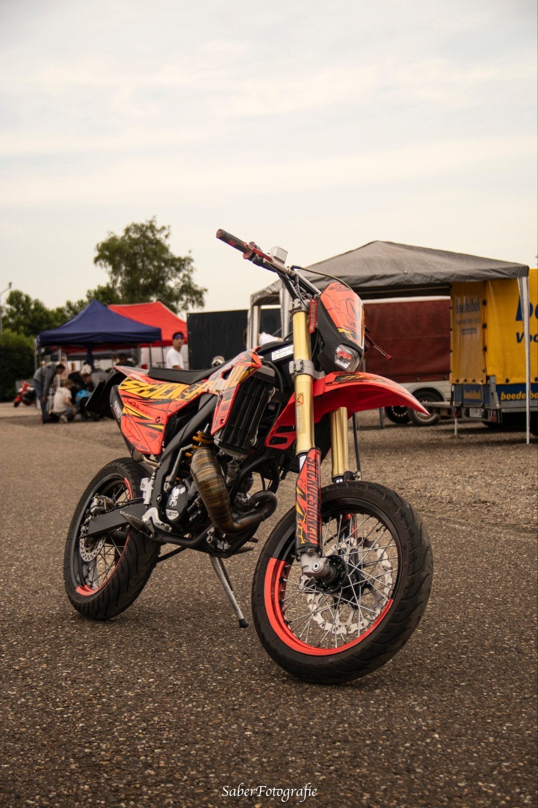 Vent Derapage 50cc - schakelbrommer, Ophalen, Zo goed als nieuw, 6 versnellingen, 50 cc