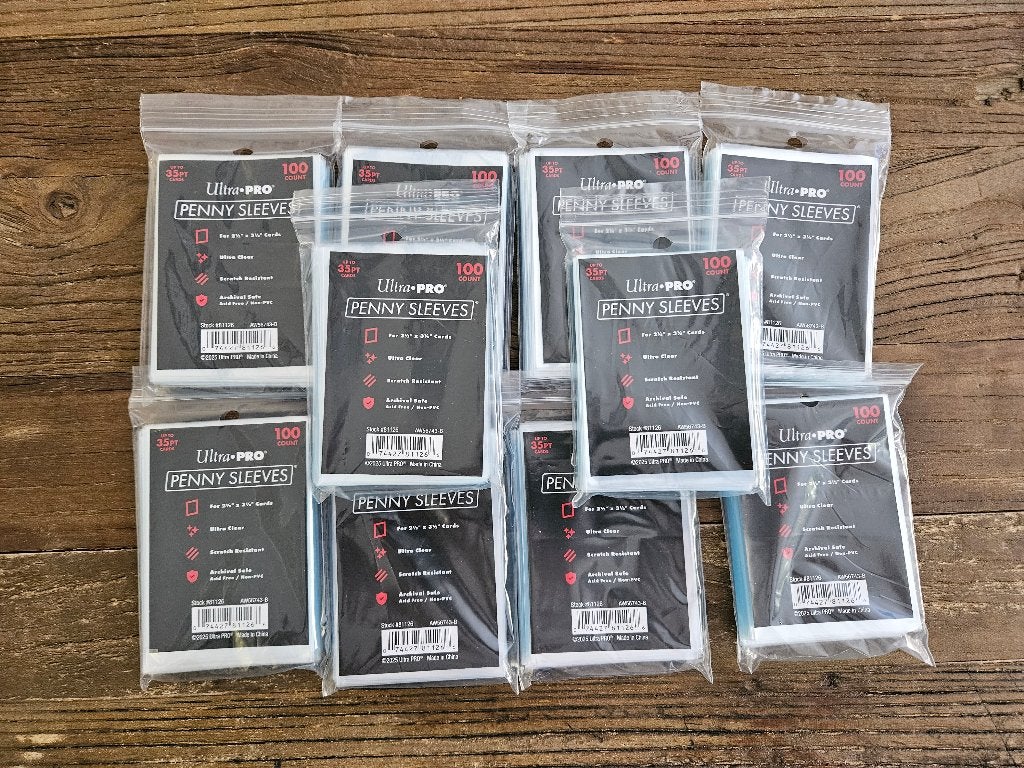 100 Ultra Pro penny sleeves, Ophalen of Verzenden, Nieuw, Sleeves of Kaarthoesjes