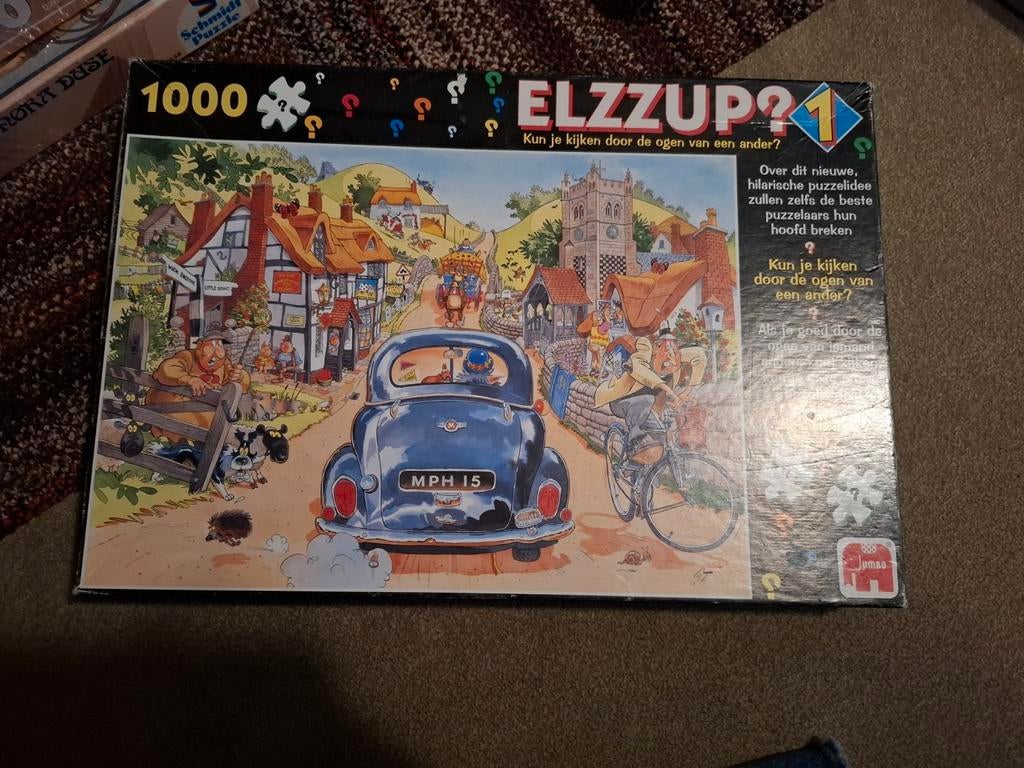 Puzzel compleet, Ophalen, 500 t/m 1500 stukjes, Zo goed als nieuw