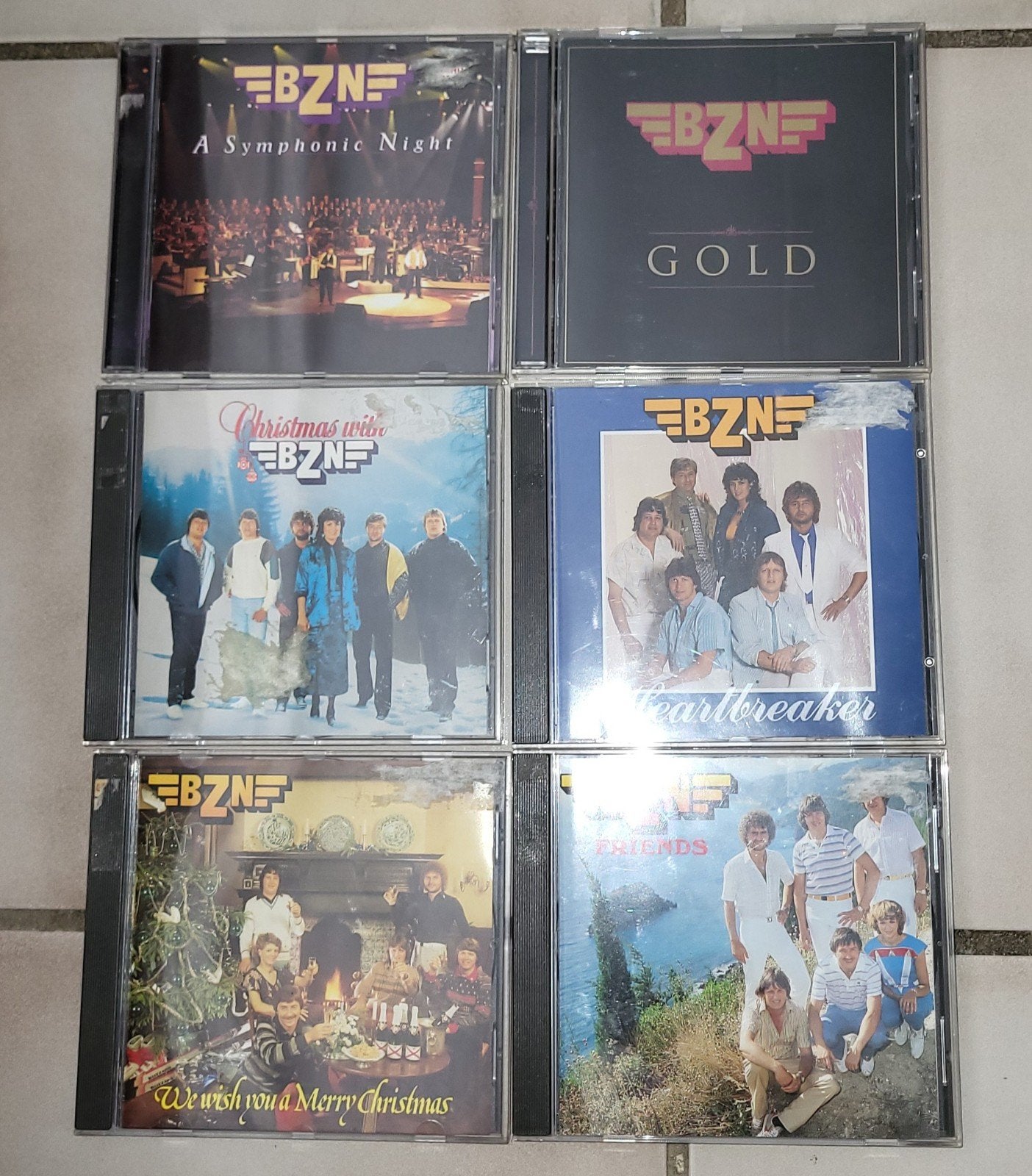Grote collectie van 27 BZN CD's - Diverse albums, Ophalen, Zo goed als nieuw, Pop, Inclusief doosje