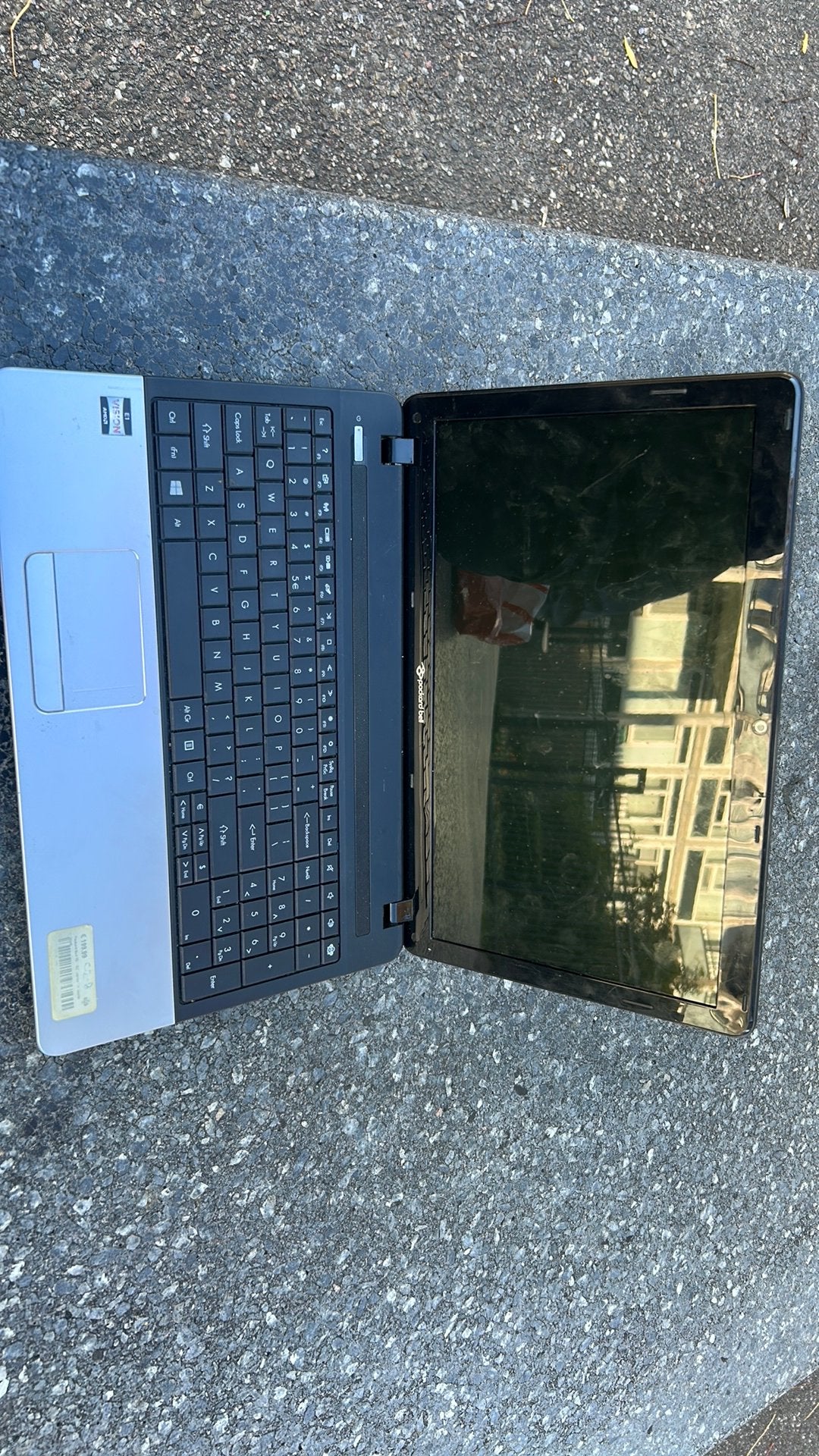 Packard bell laptop inclusief lader en muis, Ophalen, Refurbished, 15 inch, 2 tot 3 Ghz