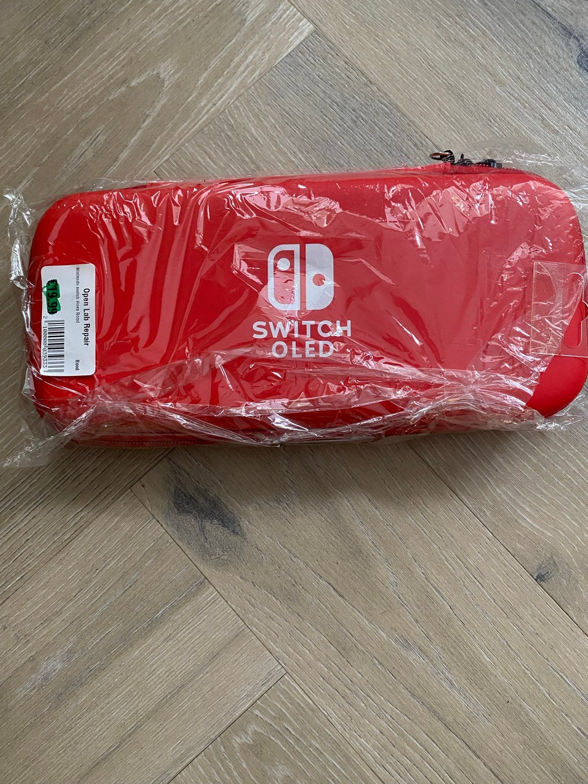 Nintendo Switch OLED Hoes - Rood, Ophalen of Verzenden, Nieuw, Switch, Overige typen