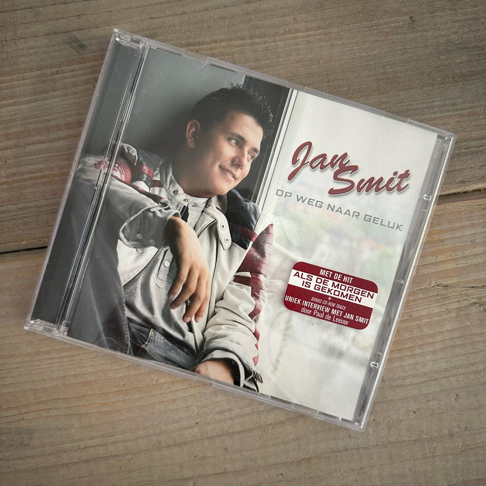 CD Jan Smit, op weg naar geluk, Cd's en Dvd's, Ophalen of Verzenden, Zo goed als nieuw, Levenslied of Smartlap