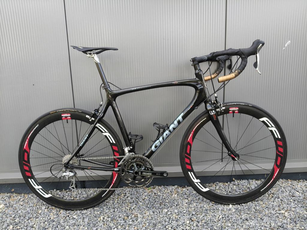 Giant SCR 2.0 carbon aero racefiets. L. 105.  FFWD wielen!, Ophalen, 28 inch, Carbon, Giant