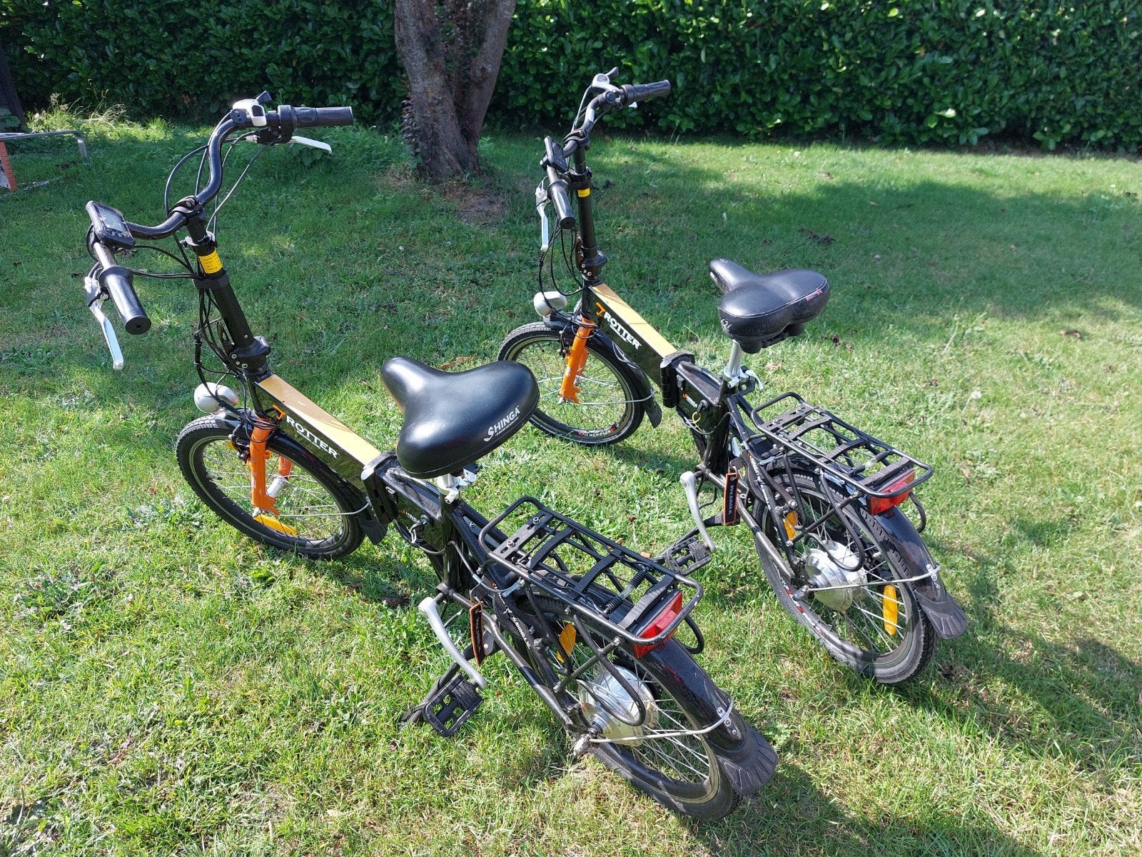 2x Trotter Shinga Elektrische Vouwfietsen, Ophalen