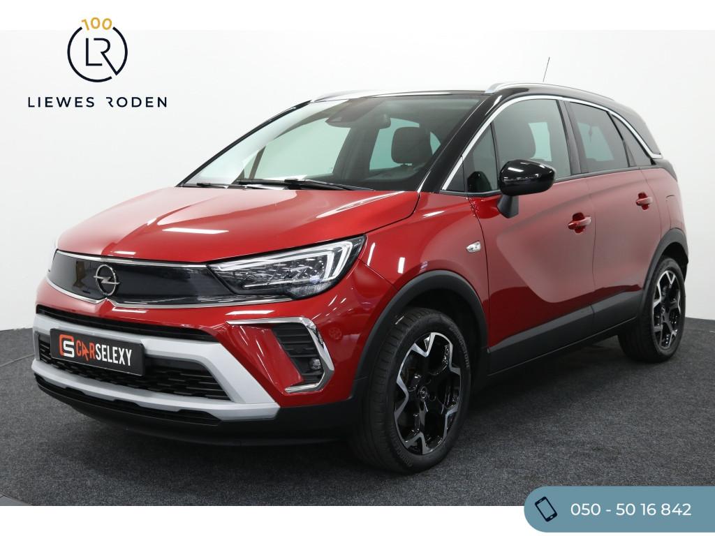 Opel Crossland 1.2 Turbo Ultimate (Automaat) (bj 2021), Automaat, 12 maanden, 840 kg, Gebruikt