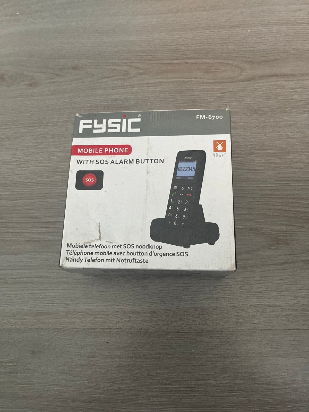 Fysic FM-6700 Mobiele Telefoon met SOS Noodknop, Telecommunicatie, Mobiele telefoons | Overige merken, Ophalen, Geen camera, Nieuw