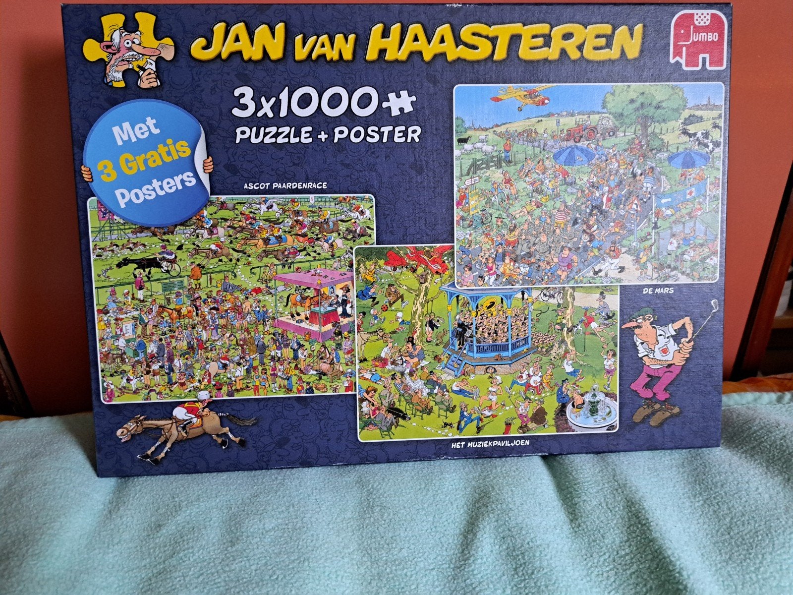 Jan van Haasteren puzzel, Ophalen of Verzenden, 500 t/m 1500 stukjes, Zo goed als nieuw