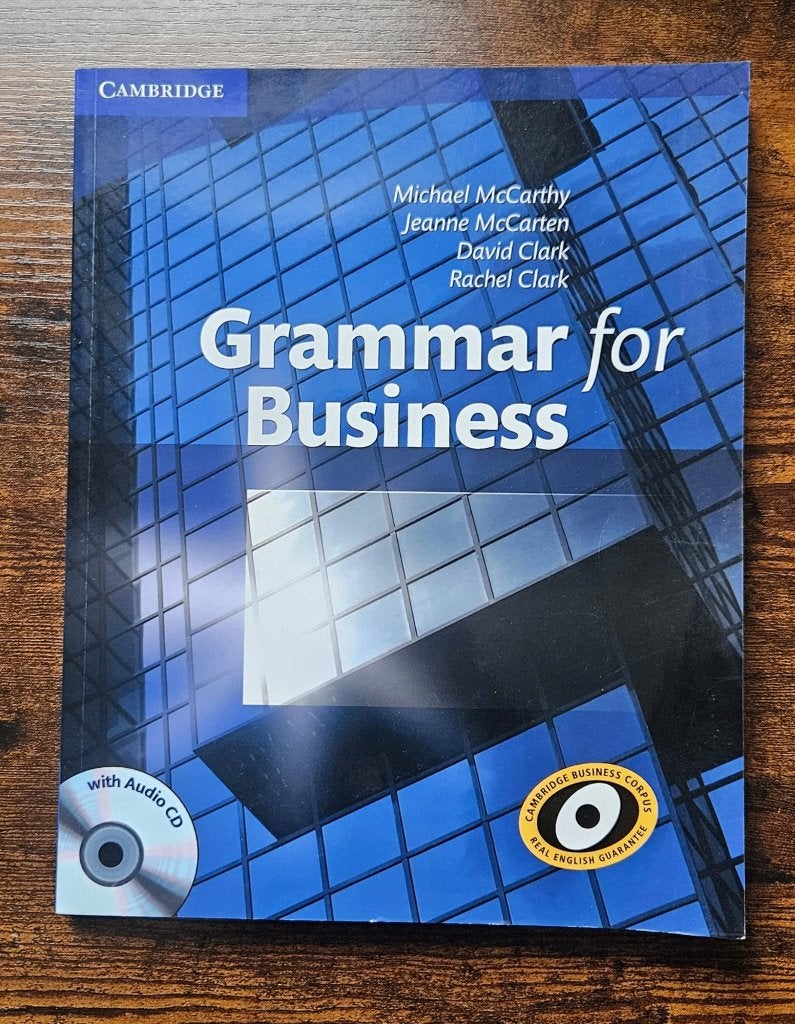 Grammar for Business - Cambridge University Press, Michael McCarthy, Jeanne McCarten, David Clark, Rachel Clark, Zo goed als nieuw