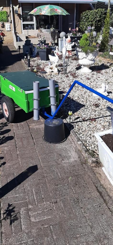 Mooie fietskar voor vissen - L95xB50xH30cm, Ophalen, Gebruikt, Bagagekar, 20 tot 40 kg