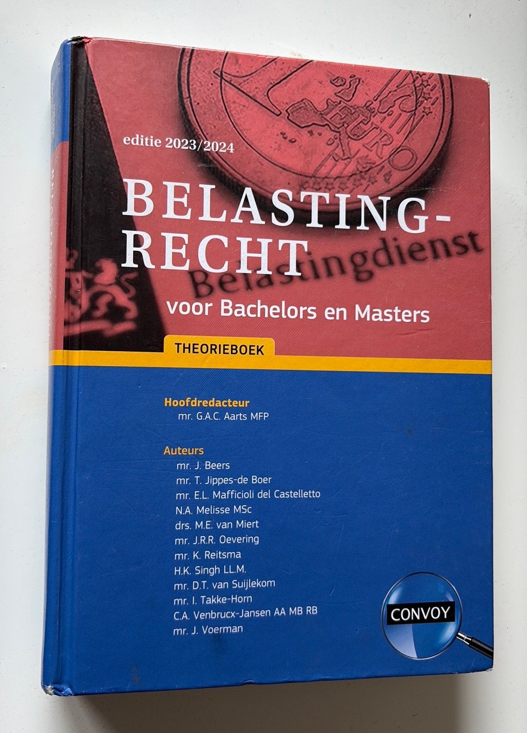 Belastingrecht G.A.C. Aarts - Theorieboek, Verzenden, Zo goed als nieuw, G.A.C. Aarts