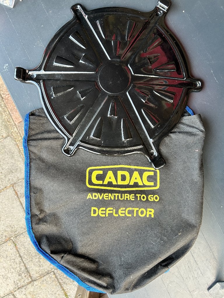 Cadac carri chef  Deflector, Ophalen of Verzenden, Gebruikt