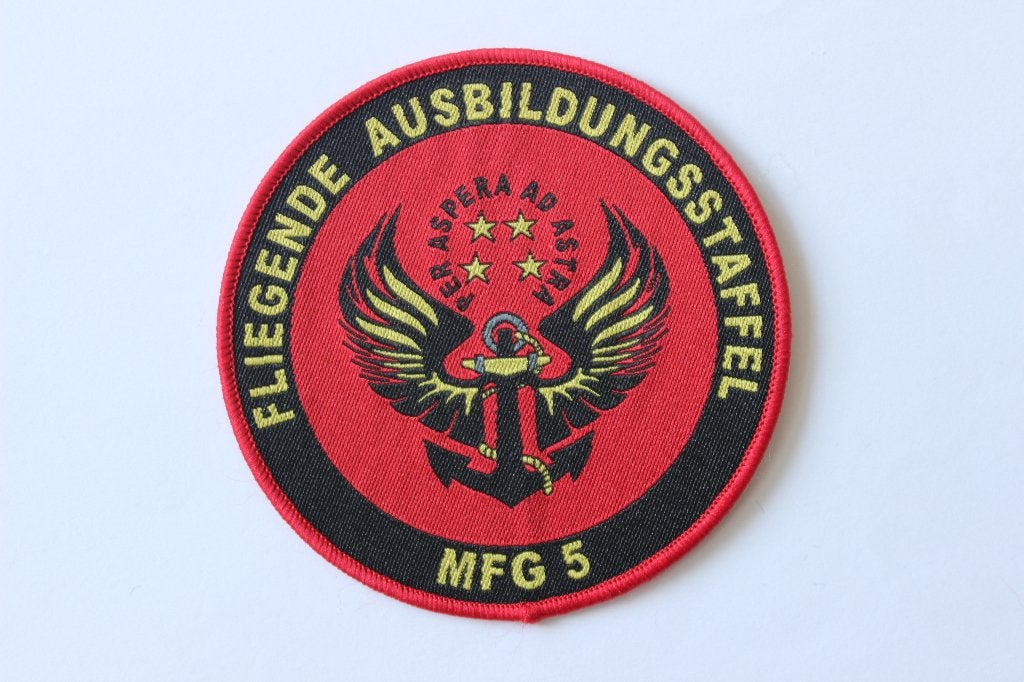 patch mfg 5  fliegende ausbildungsstaffel  germany, Verzenden, Marine, Duitsland, Embleem of Badge