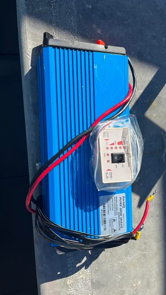 Omvormer xenteq 2000Watt ES1000-212, Ophalen of Verzenden, Nieuw