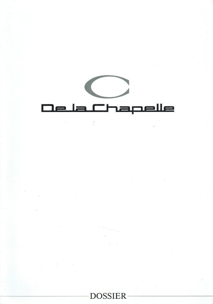Persmap De la Chapelle Parcours (MPV met V8 of V12 - 1992), Verzenden, Gelezen, Algemeen