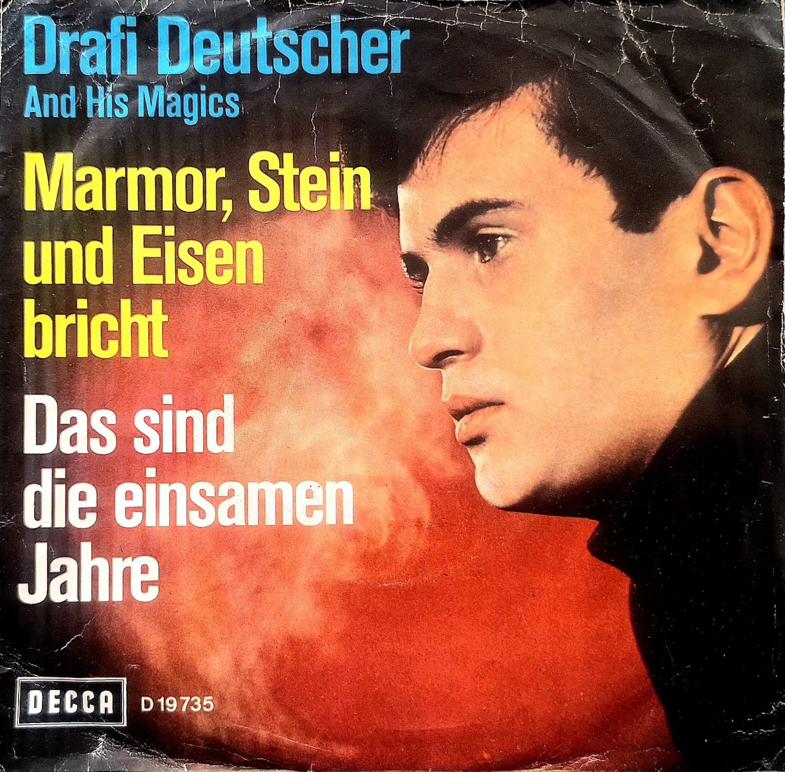 7"/SINGLE  DRAFI DEUTSCHER - Marmor Stein Und Eisen Bricht, Ophalen of Verzenden, Gebruikt, Pop