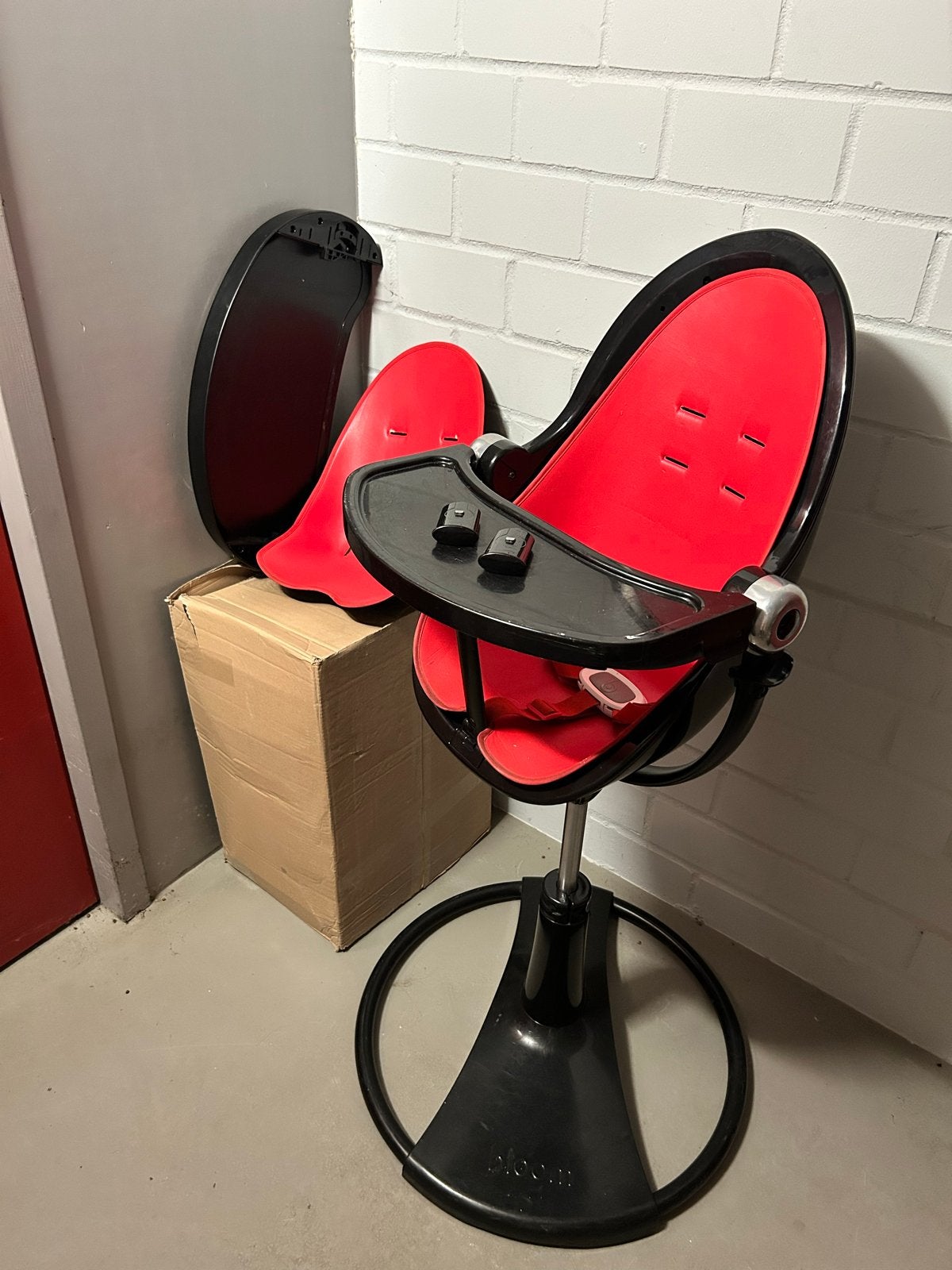 Bloom Fresco kinderstoel, Kinderen en Baby's, Kinderstoelen, Ophalen, Gebruikt, Meegroeistoel, Afneembaar eetblad