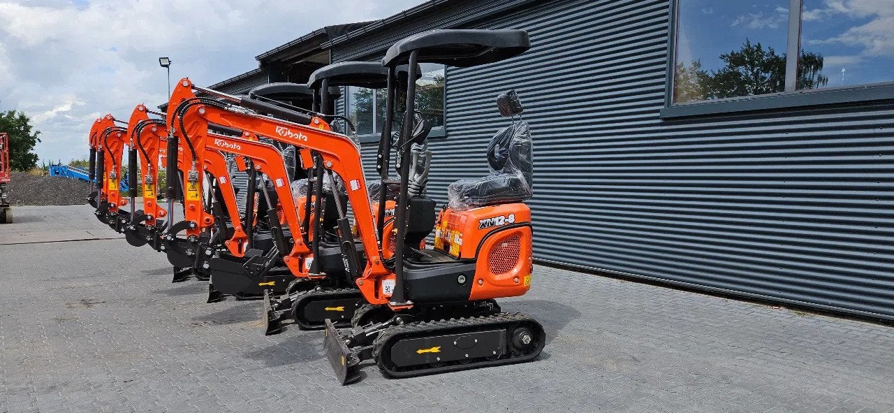 Rhinoceros Kubota XN12-8 mini graafmachine (bj 2025), Graafmachine