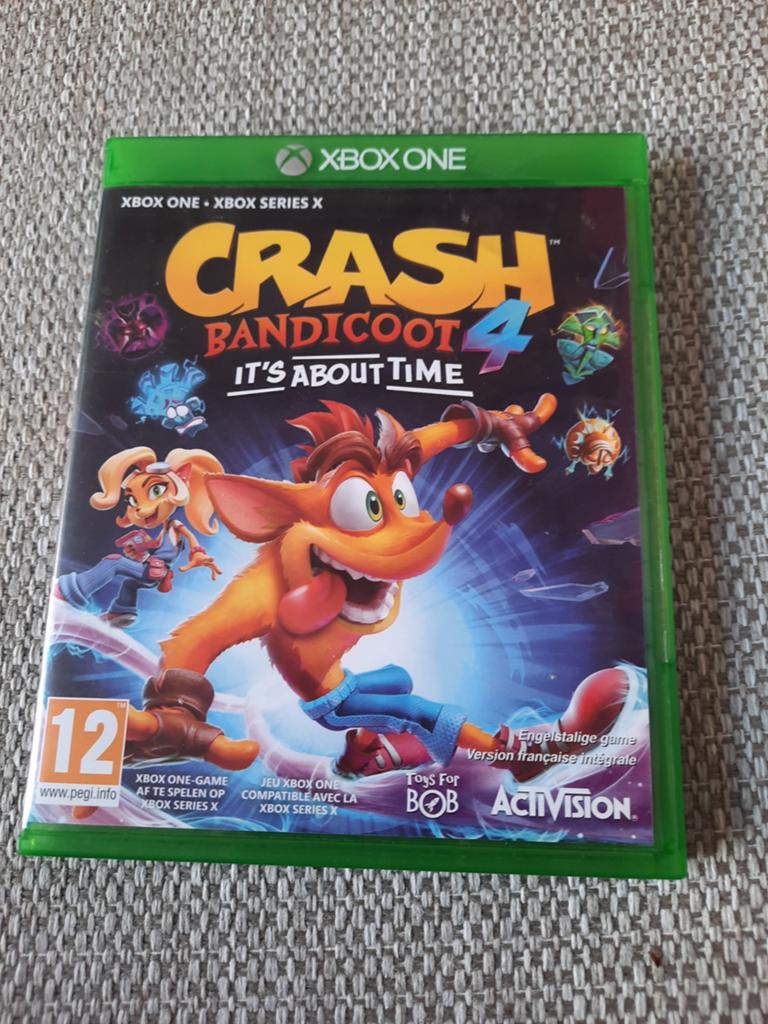 Crash Bandicoot 4: It's About Time (Xbox One/Series X), Spelcomputers en Games, Ophalen, 1 speler, Zo goed als nieuw, Platform