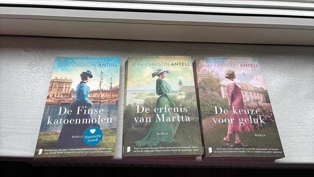 Ann-Christin Antell Boekenpakket: 3 Historische Romans, Ophalen of Verzenden, Gelezen, Europa overig