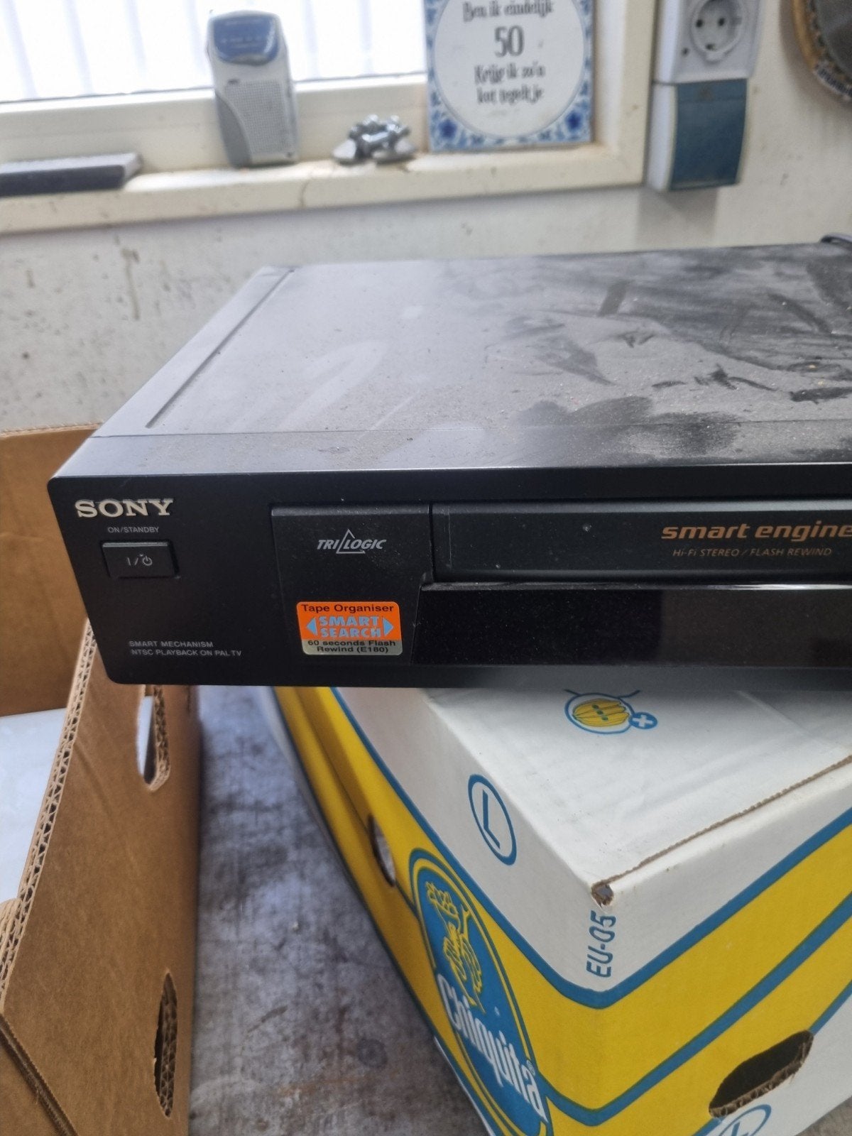 Goed werkende Sony videospeler, Ophalen of Verzenden, Gebruikt, VHS-speler of -recorder