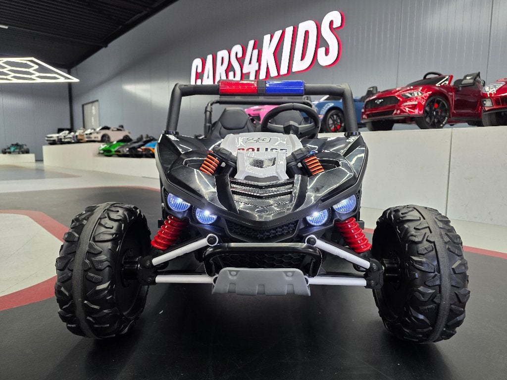 Kinder Buggy Patrol 24 volt - leren zit - 2 persoons - RC, Ophalen of Verzenden, Nieuw