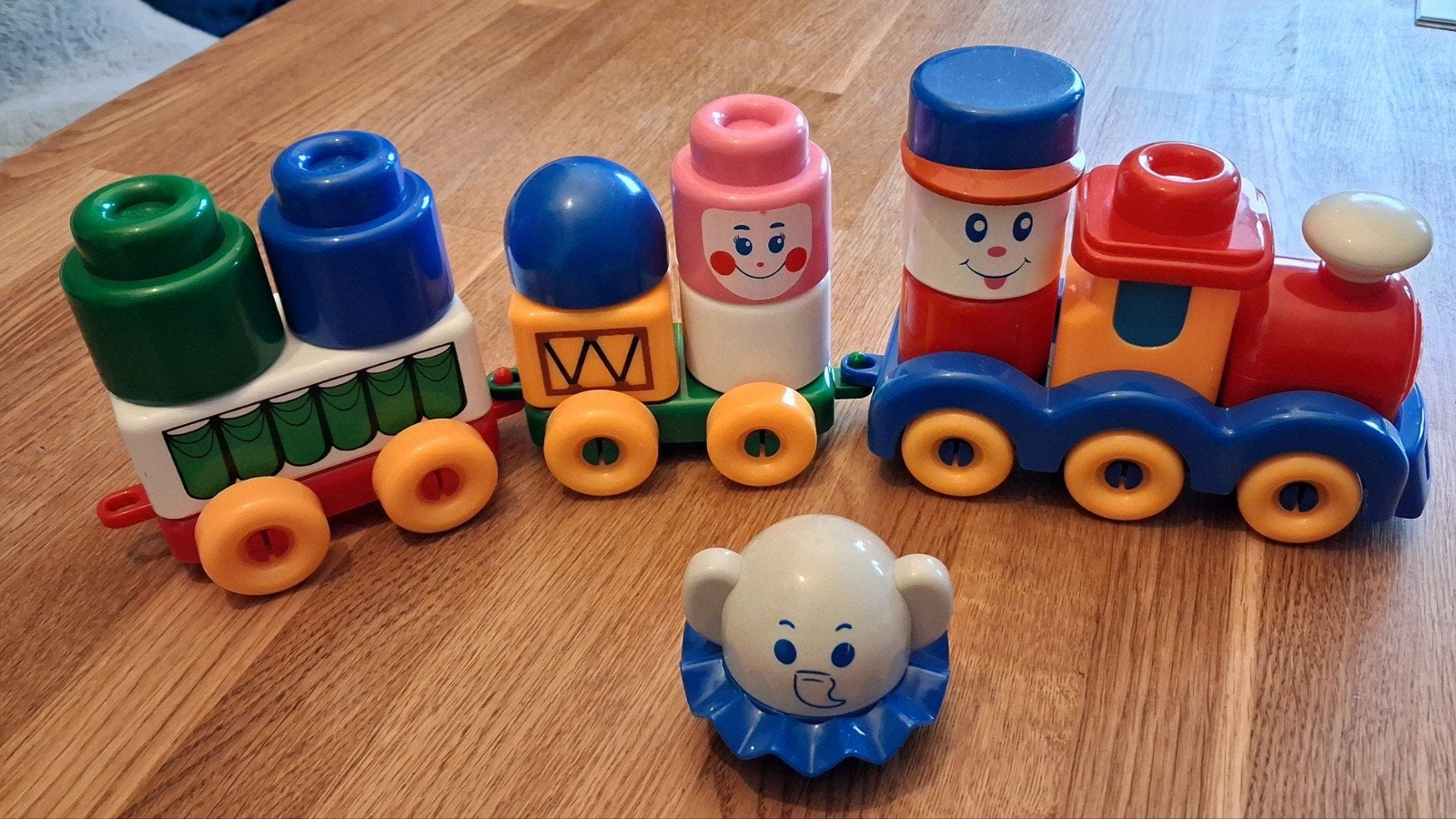 Vintage trein van Chicco., Ophalen of Verzenden, Gebruikt, Overige merken