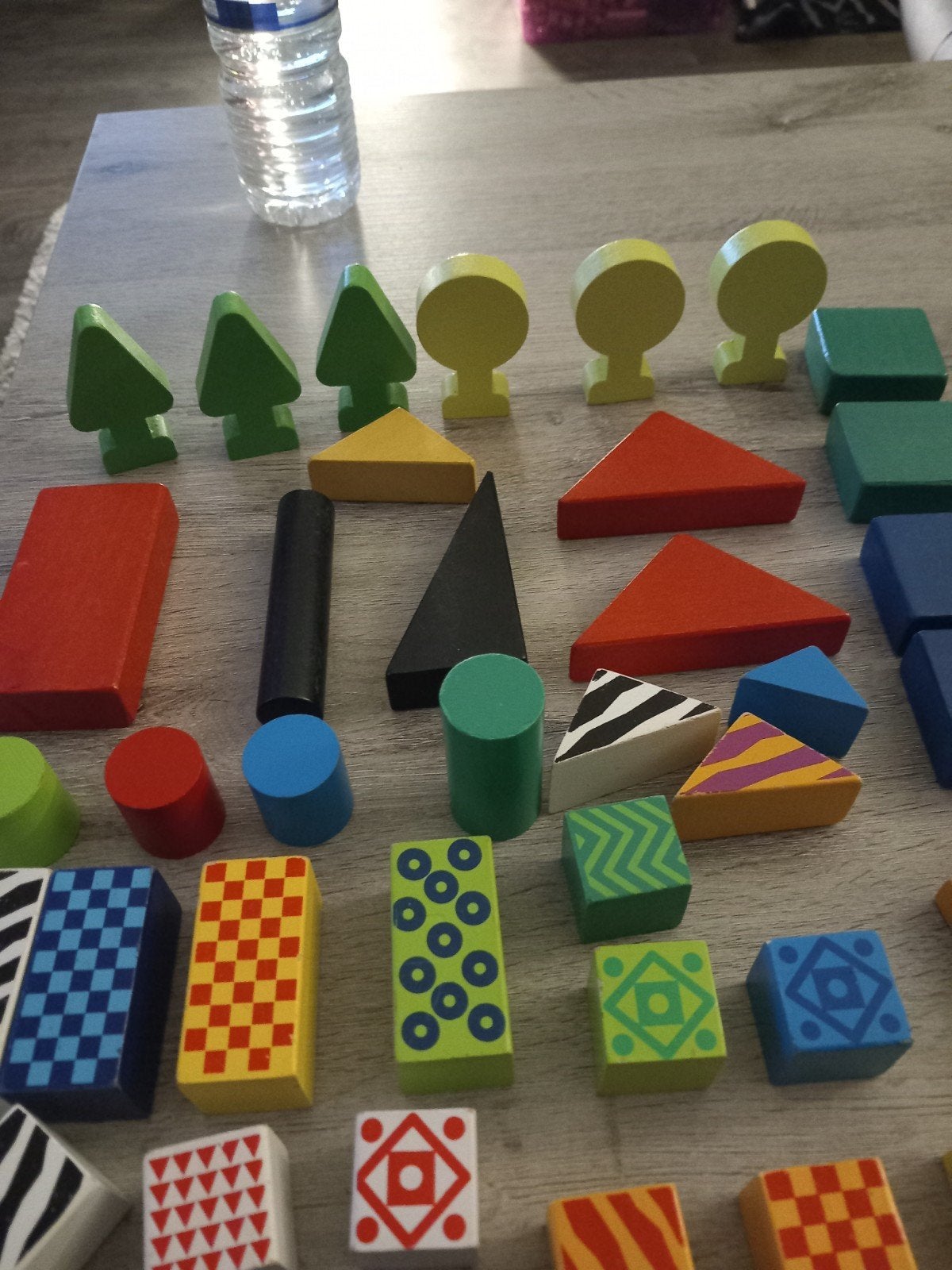 Gekleurde blokken set, Ophalen of Verzenden