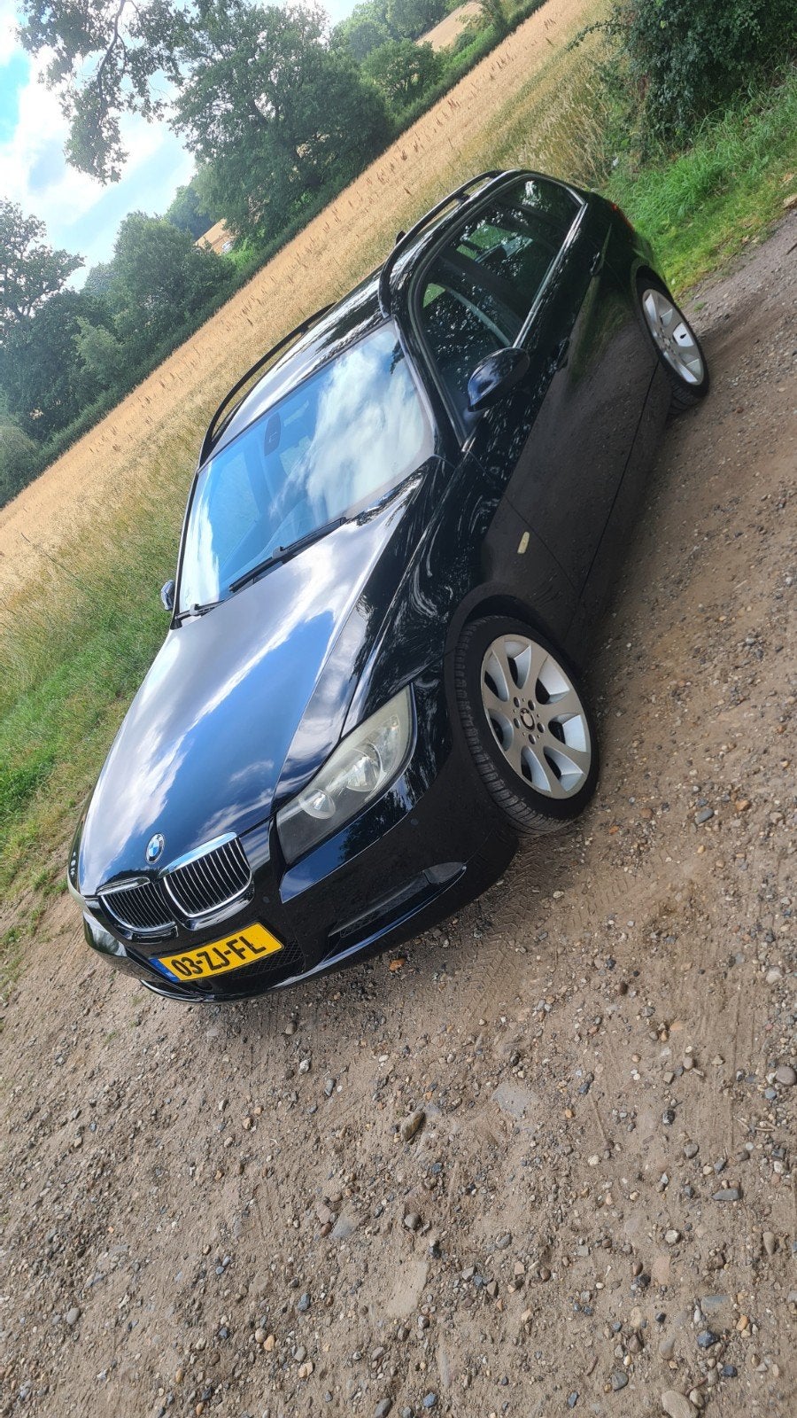 BMW 3-Serie 3.0 I 325 Touring AUT 2008 Zwart, Auto's, Automaat, 745 kg, Achterwielaandrijving, Stationwagon