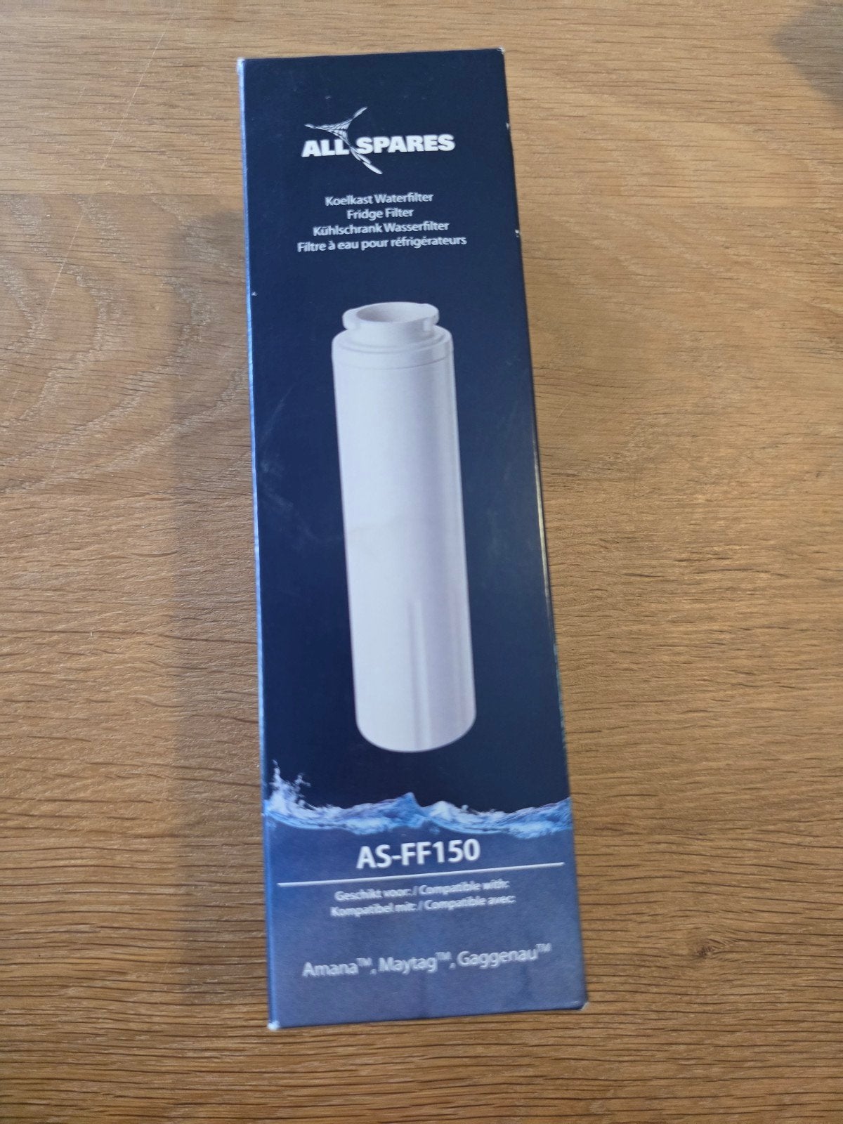 Koelkast waterfilter All Spares AS-FF150 Nieuw in doos, Zonder vriesvak, 200 liter of meer, Nieuw, 160 cm of meer