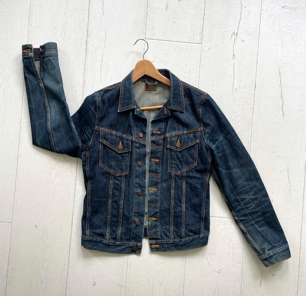 Nudie Jeans Billy jacket, Nudie Jeans, Blauw, Overige jeansmaten, Ophalen of Verzenden