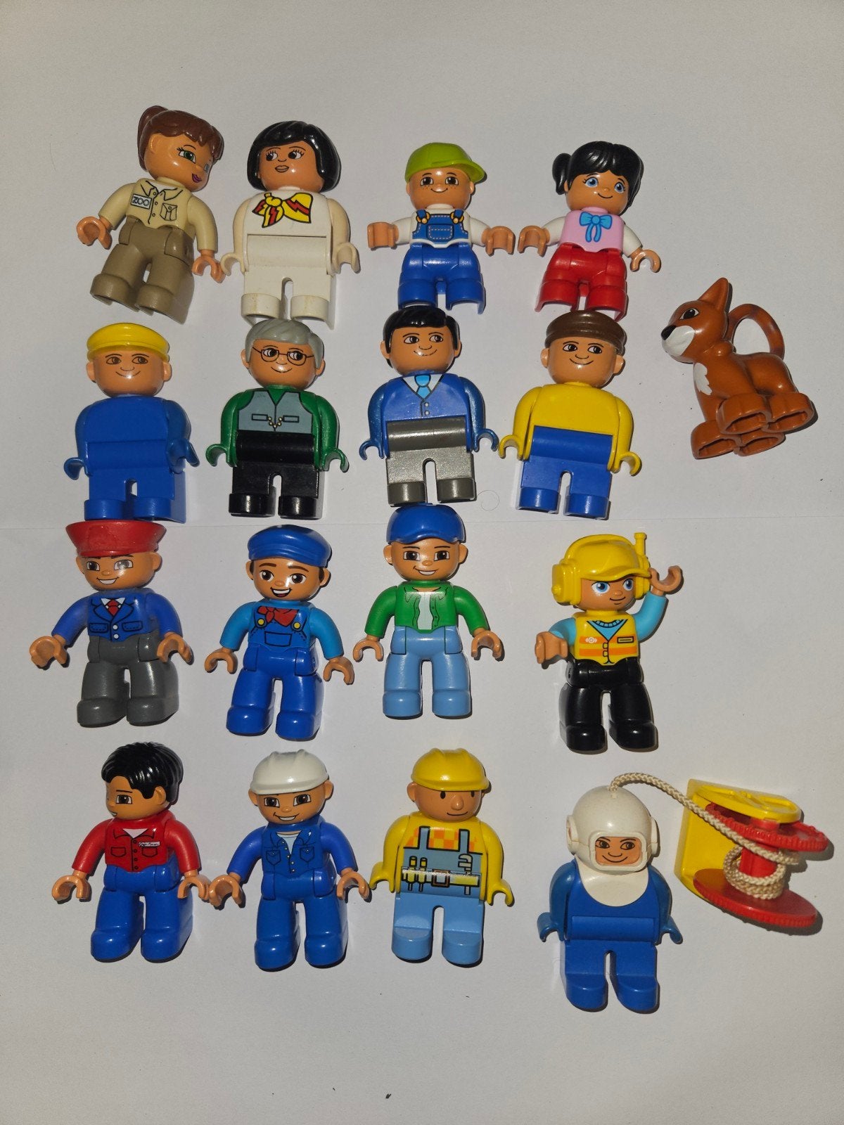 Duplo poes met 16 poppetjes, Lego, Denemarken, Ophalen of Verzenden, Onbekend