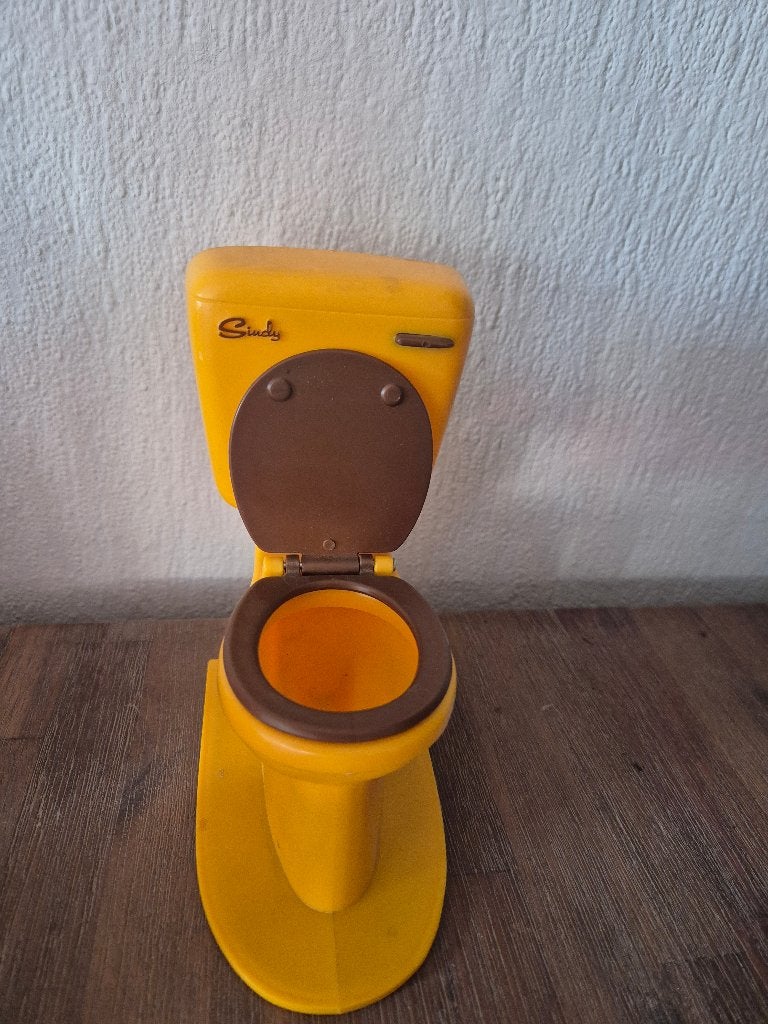Toilet sindy, Ophalen, Gebruikt, Poppenhuis