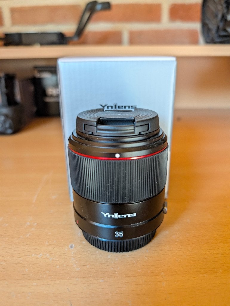 Yongnuo 35mm F2R & 85mm 85mm F1.8R voor Canon RF mount, Audio, Tv en Foto, Fotografie | Lenzen en Objectieven, Gebruikt, Standaardlens