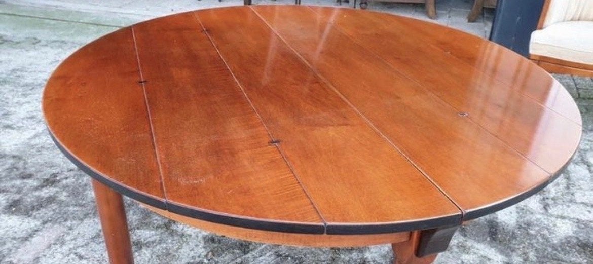 Schuitema Jugendstil Shaker Uitschuifbare Eetkamertafel, Ophalen