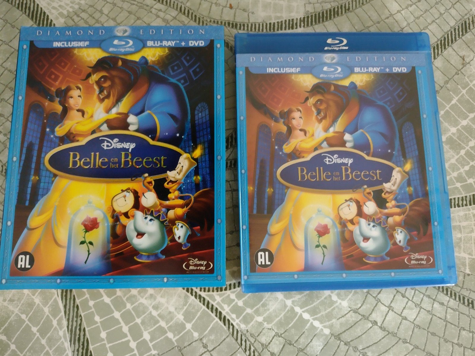 Blu ray plus dvd belle en het beest DE 3 disc, Ophalen of Verzenden