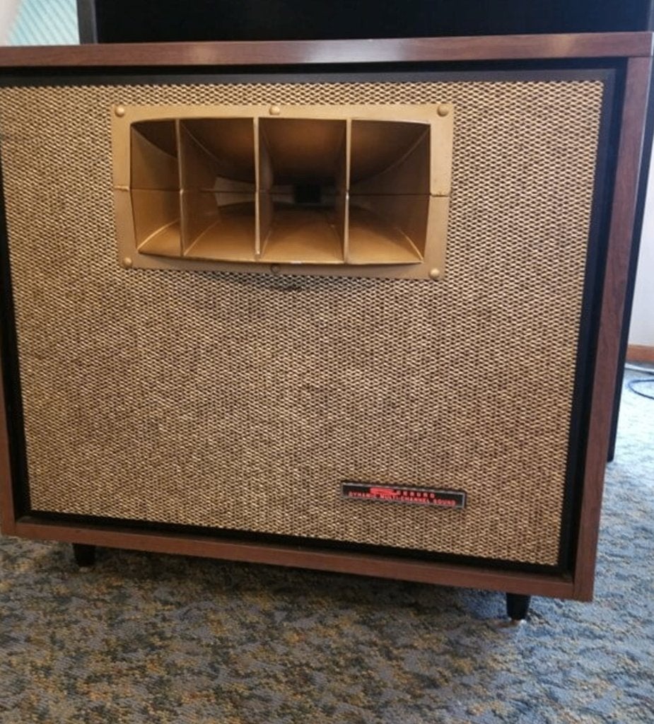 Seeburg DDS-1 speakerset 4 STUKS !! Zeer zeldzaam, Audio, Tv en Foto, Luidsprekers, Gebruikt, 120 watt of meer, Front, Rear of Stereo speakers