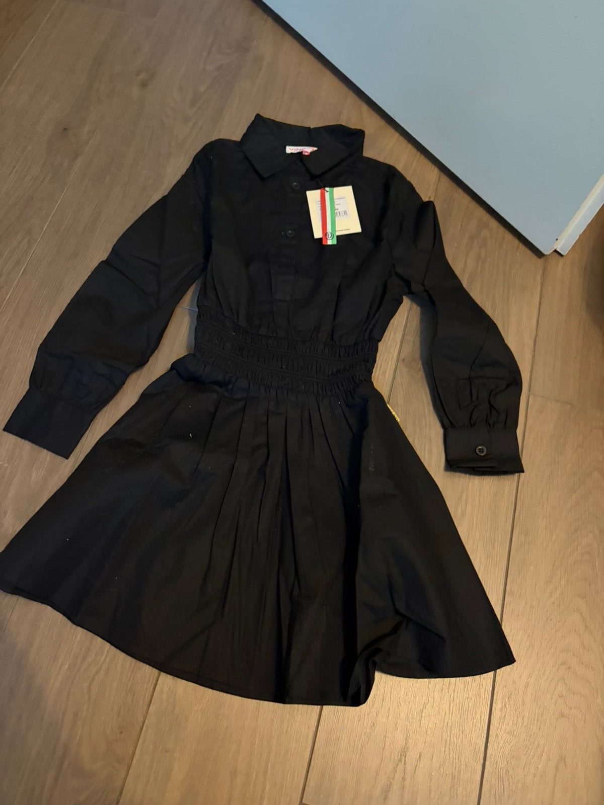 Nieuw jurk Vingino maat 128, Kinderen en Baby's, Kinderkleding | Maat 128, Ophalen of Verzenden, Zo goed als nieuw, Meisje, Jurk of Rok